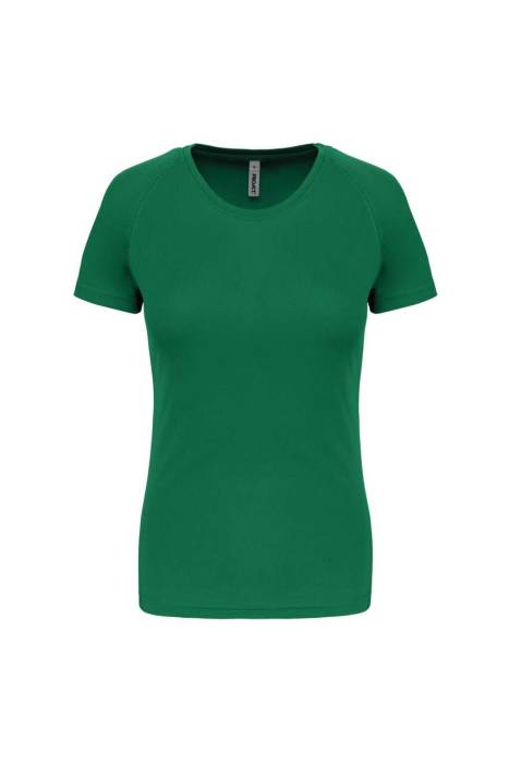 LADIES` SHORT-SLEEVED SPORTS T-SHIRT - Kelly Green, #19A564<br><small>UT-pa439kl-2xl</small>