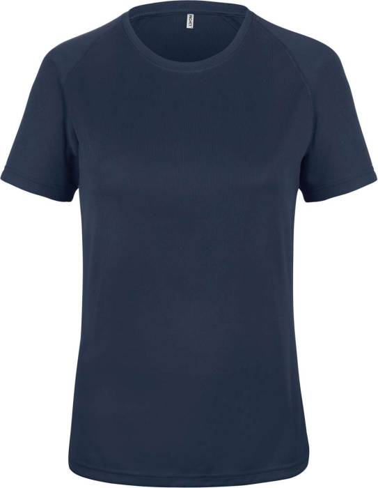 LADIES` SHORT-SLEEVED SPORTS T-SHIRT - Sporty Navy, #00246C<br><small>UT-pa439snv-2xl</small>