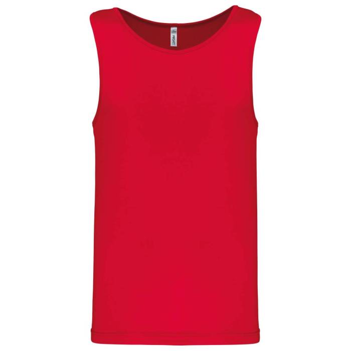 MEN’S SPORTS VEST - Red, #DA0043<br><small>UT-pa441re-3xl</small>