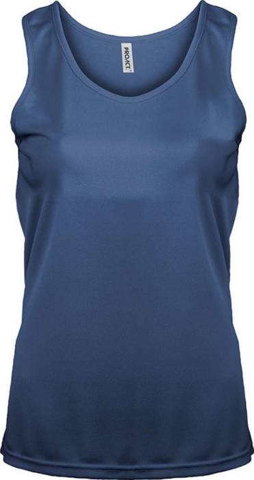 LADIES` SPORTS VEST - Sporty Navy, #00246C<br><small>UT-pa442snv-l</small>