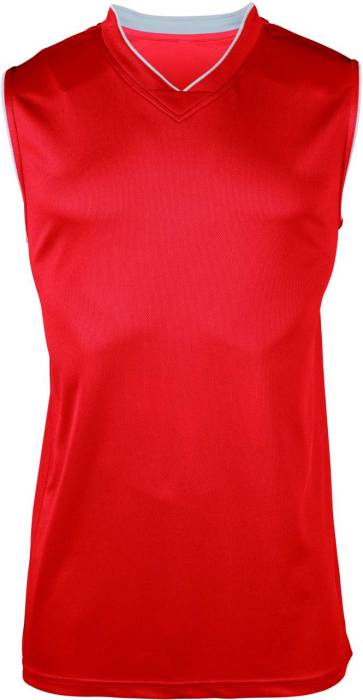 MEN`S BASKETBALL JERSEY - Sporty Red, #EB0024<br><small>UT-pa459sre-3xl</small>