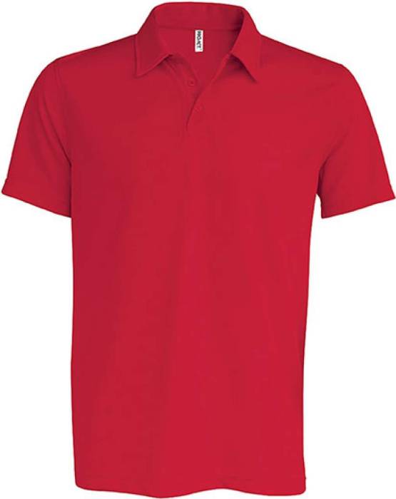 MEN`S SHORT-SLEEVED POLO SHIRT - Red, #DA0043<br><small>UT-pa482re-2xl</small>