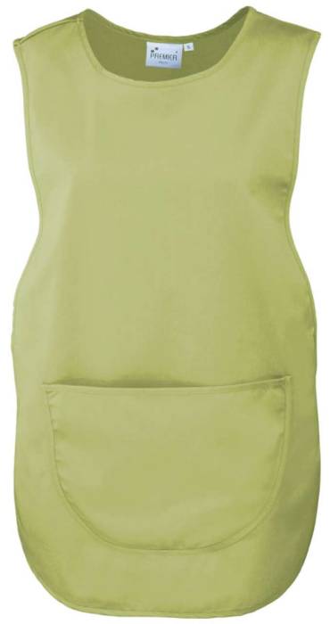 WOMEN`S POCKET TABARD - Lime, #C3D836<br><small>UT-pr171li-m</small>