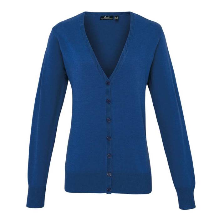 WOMEN'S BUTTON-THROUGH KNITTED CARDIGAN