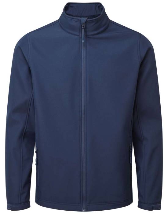 MEN’S WINDCHECKER® PRINTABLE & RECYCLED SOFTSHELL JACKET - Navy, #0A1F52...<br><small>UT-pr810nv-s</small>