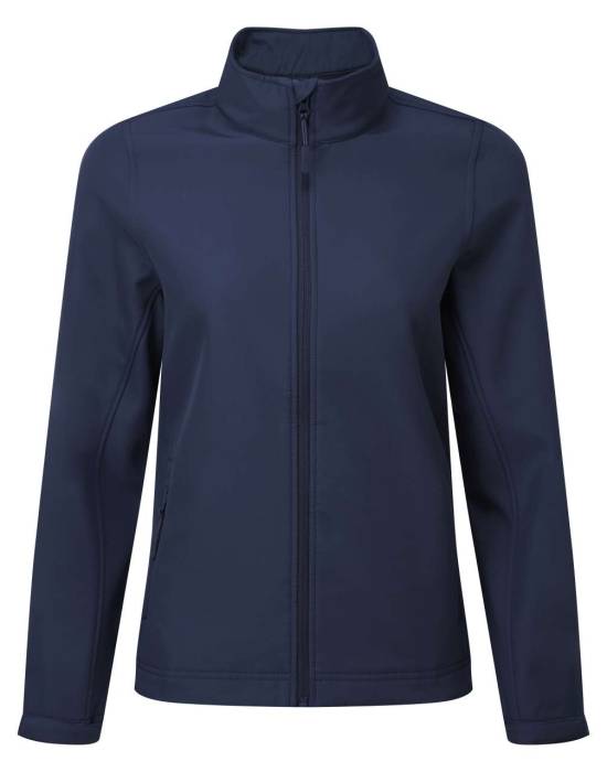 WOMEN’S WINDCHECKER® PRINTABLE & RECYCLED SOFTSHELL JACKET - Navy, #0A1F52...<br><small>UT-pr812nv-2xl</small>