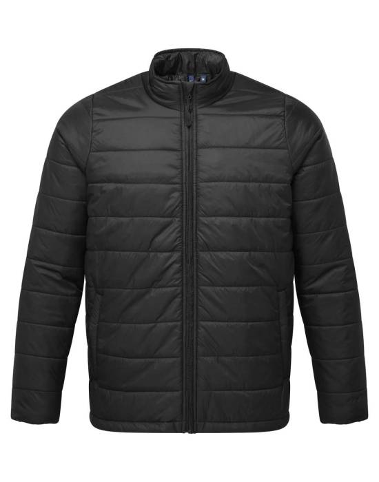 MEN`S `RECYCLIGHT` PADDED JACKET - Black, #000000<br><small>UT-pr817bl-2xl</small>