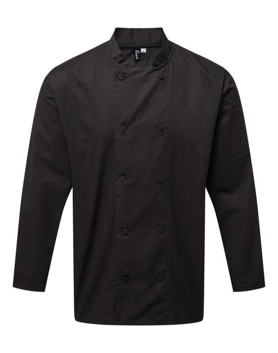 CHEF'S LONG SLEEVE COOLCHECKER® JACKET WITH MESH BACK PANE...