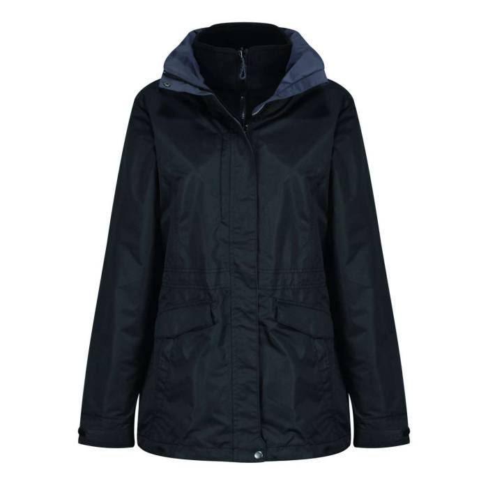 WOMEN`S BENSON III - BREATHABLE 3 IN 1 JACKET - Navy/Navy, #131B38<br><small>UT-retra148nv/nv-xs</small>