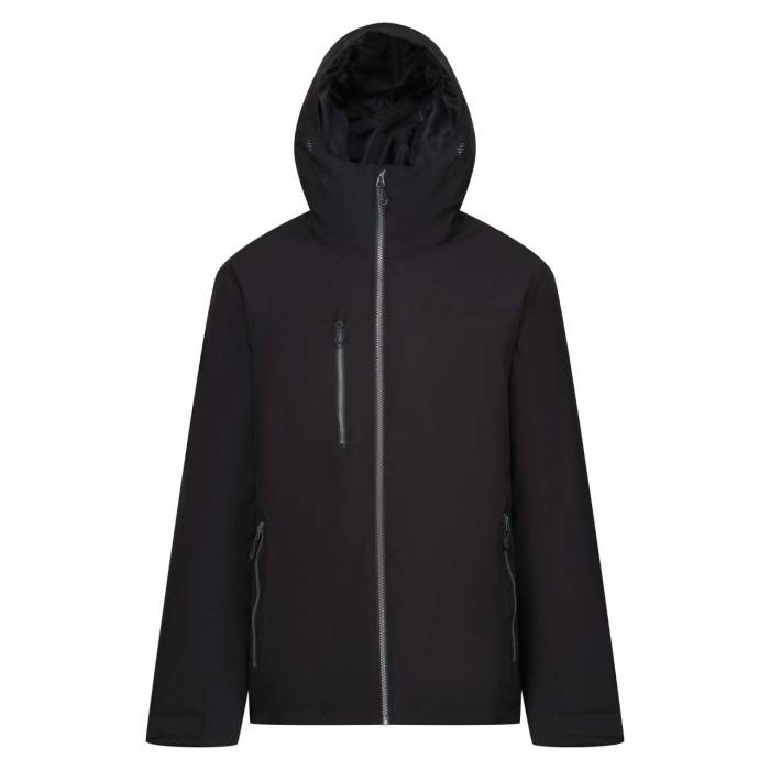 NAVIGATE WATERPROOF INSULATED JACKET - Black/Seal Grey, #000000/#425159<br><small>UT-retra253bl/sg-2xl</small>