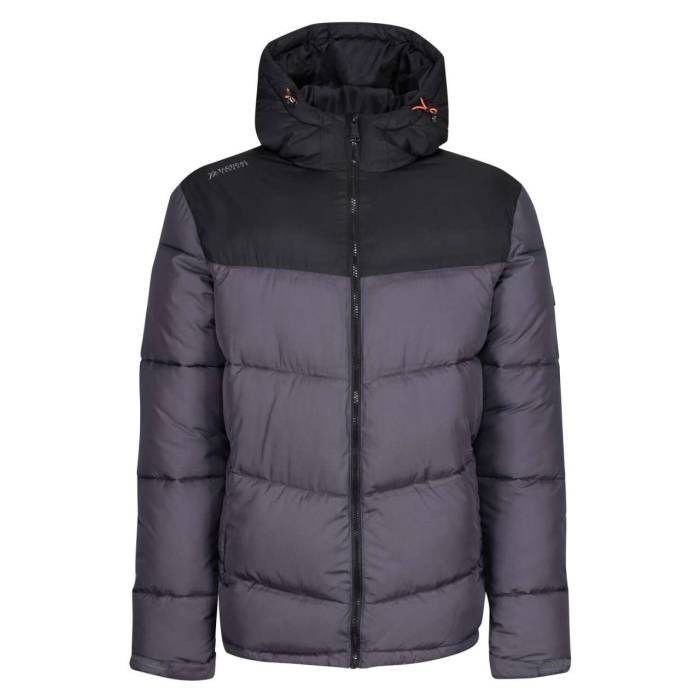 TACTICAL REGIME INSULATED JACKET - Iron/Black, #414141/#000000<br><small>UT-retra482ir/bl-2xl</small>