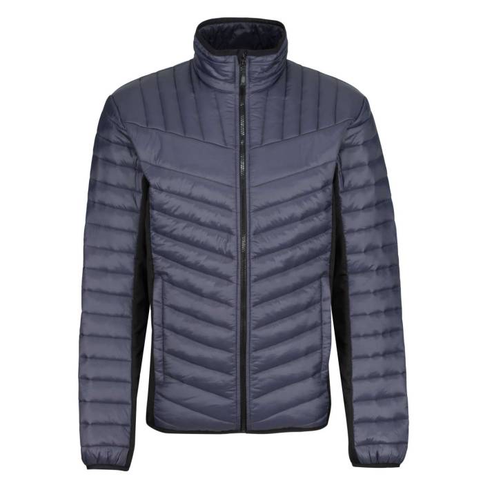 TOURER HYBRID JACKET - Seal Grey/Black, #41424a/#2b2929<br><small>UT-retra529sg/bl-2xl</small>