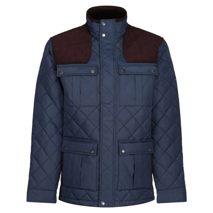 PADBURY QUILTED JACKET - Navy, #131B38<br><small>UT-retra534nv-m</small>