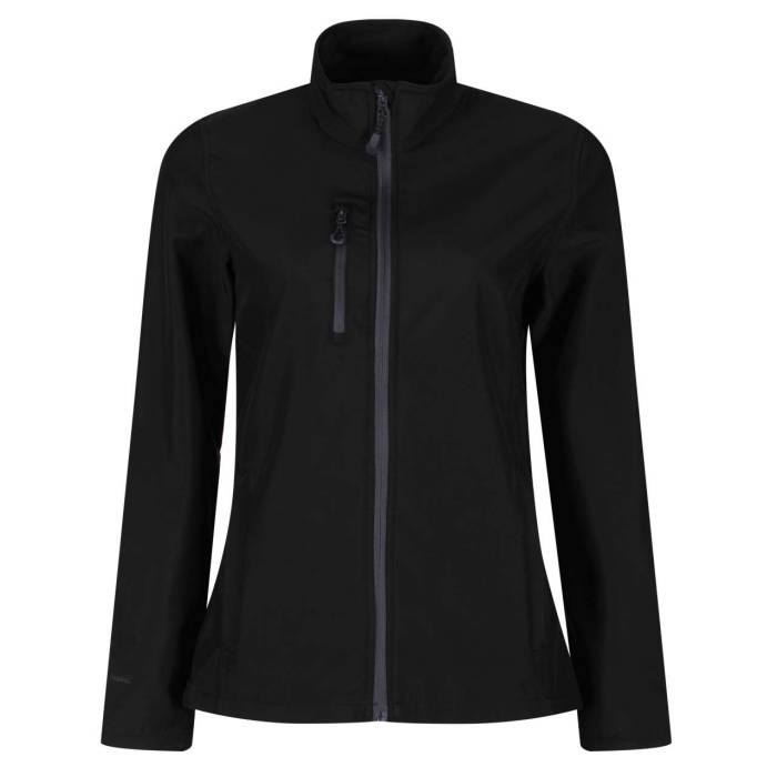 WOMEN'S HONESTLY MADE RECYCLED PRINTABLE SOFTSHELL JACKET