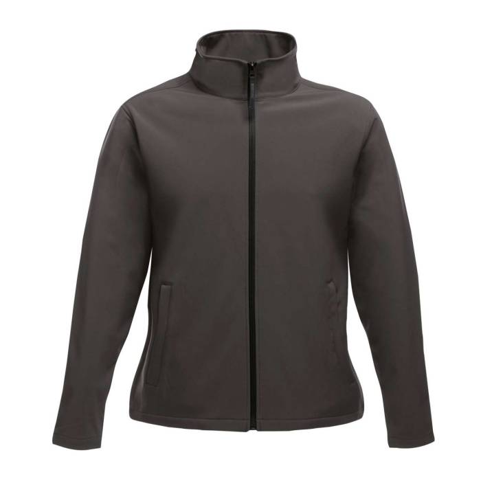 ABLAZE WOMEN`S PRINTABLE SOFTSHELL - Rock Grey/Black, #7F7C81/#000000<br><small>UT-retra629rgr/bl-xs</small>