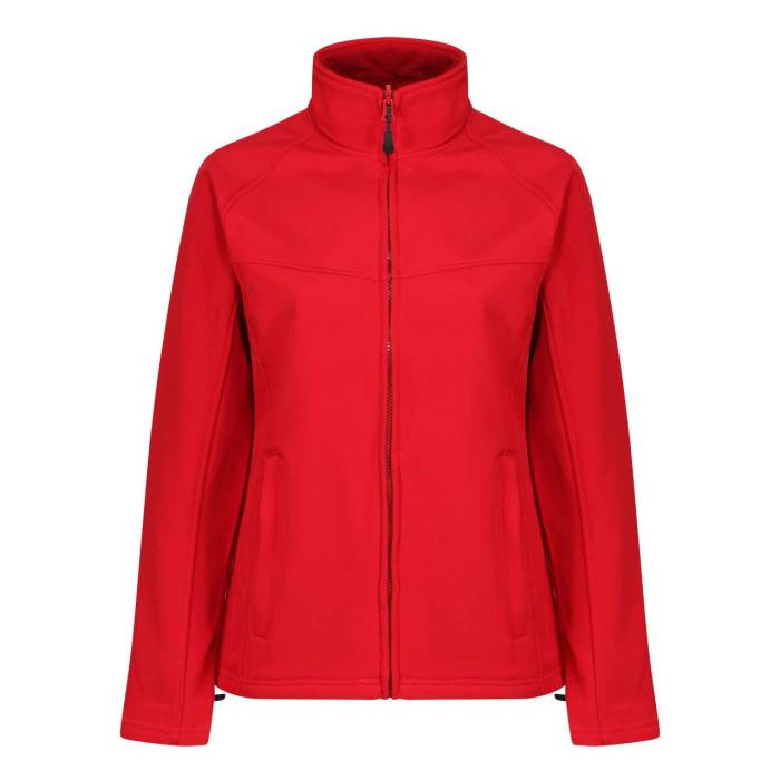 WOMEN`S UPROAR - INTERACTIVE SOFTSHELL - Classic Red/Seal Grey, #C31623/#425159<br><small>UT-retra645cre/sg-3xl</small>