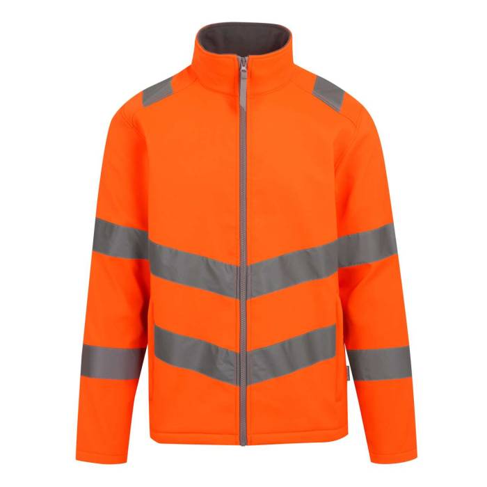HI-VIS PRO CONTRACT ABLAZE 2 LAYER SOFTSHELL JACKET (CLASS...