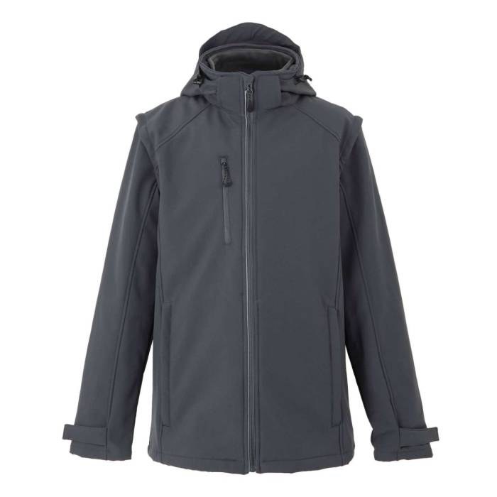 ERASMUS 5-IN-1 SOFTSHELL JACKET - Seal Grey/Seal Grey, #425159/#425159<br><small>UT-retra713sg/sg-2xl</small>