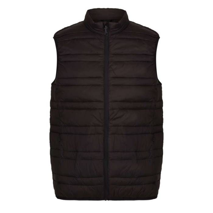 FIREDOWN DOWN-TOUCH INSULATED BODYWARMER - Black/Black, #000000<br><small>UT-retra856bl/bl-2xl</small>