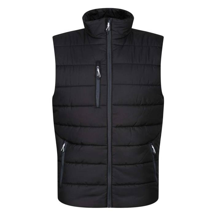 NAVIGATE THERMAL BODYWARMER - Black/Seal Grey, #000000/#425159<br><small>UT-retra892bl/sg-xl</small>