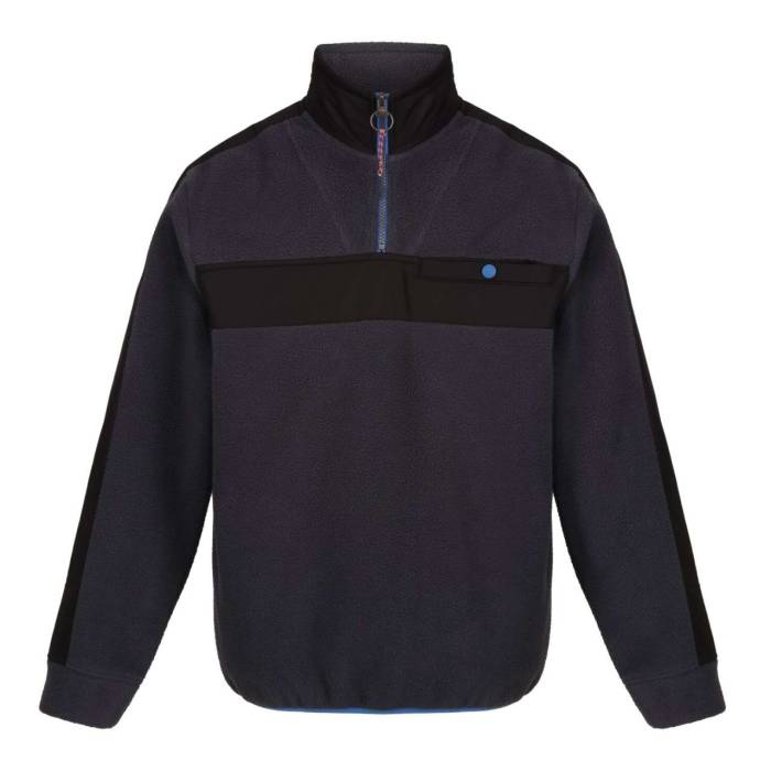 VINTAGE FLEECE PULLOVER - Seal Grey/Black, #41424a/#2b2929<br><small>UT-retrf671sg/bl-l</small>