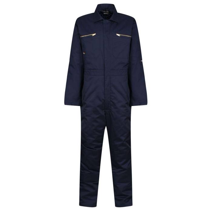 PRO ZIP FASTEN INSULATED COVERALL - Navy, #131B38<br><small>UT-retrj515rnv-2xl</small>