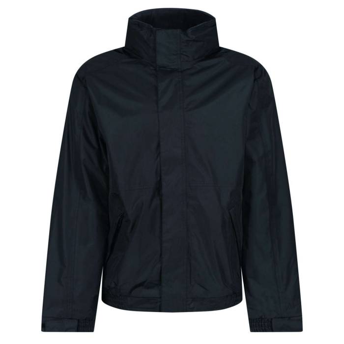 DOVER FLEECE LINED BOMBER JACKET - Black/Classic Red, #000000/#C31623<br><small>UT-retrw297bl/cre-2xl</small>