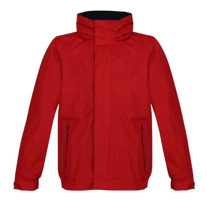 KIDS DOVER - FLEECE LINED JACKET - Classic Red/Navy, #C31623/#131B38<br><small>UT-retrw418cre/nv-34</small>