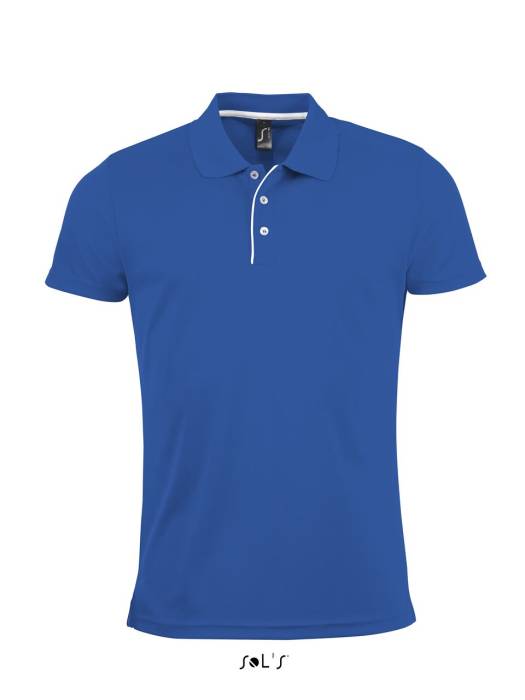 SOL`S PERFORMER MEN - SPORTS POLO SHIRT - Royal Blue, #00428E<br><small>UT-so01180ro-m</small>