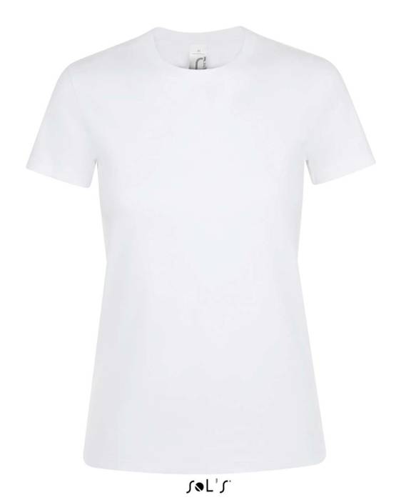SOL`S REGENT NŐI KÖRNYAKÚ PÓLÓ - Absolute White, #FFFFFF<br><small>UT-so01825awh-l</small>