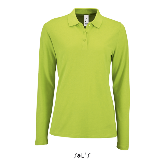 SOL'S PERFECT LSL WOMEN - LONG-SLEEVE PIQUÉ POLO SHIRT