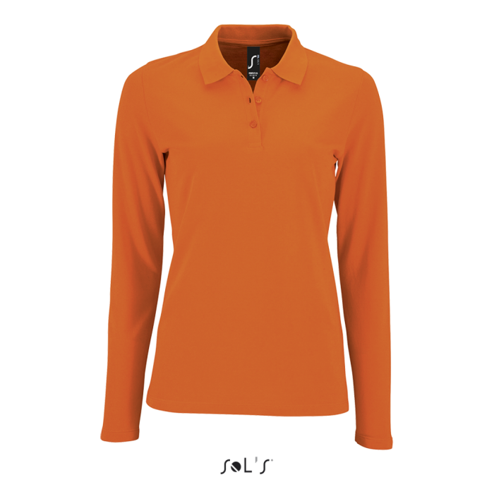 SOL'S PERFECT LSL WOMEN - LONG-SLEEVE PIQUÉ POLO SHIRT