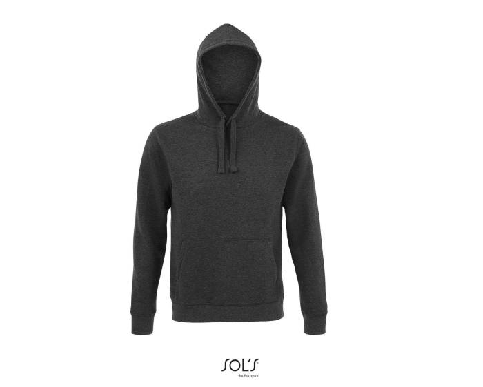 SOL`S SPENCER - HOODED SWEATSHIRT - Charcoal Melange, #3C4552<br><small>UT-so02991chme-s</small>