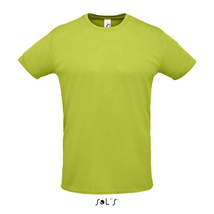 SOL`S SPRINT - UNISEX SPORT T-SHIRT - Apple Green, #BECF39<br><small>UT-so02995ag-s</small>