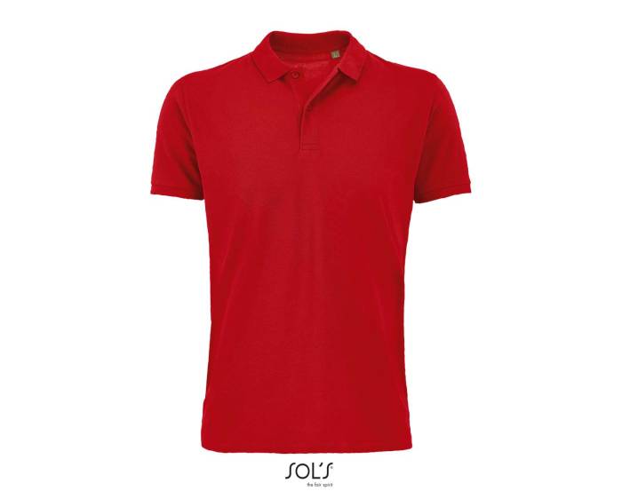 SOL`S PLANET MEN - POLO SHIRT - Red, #BB0020<br><small>UT-so03566re-2xl</small>