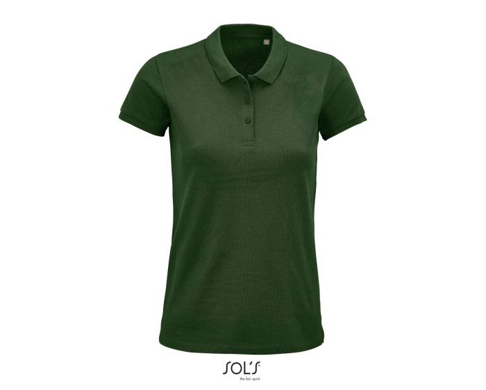 SOL`S PLANET WOMEN - POLO SHIRT - Bottle Green, #113520<br><small>UT-so03575bg-2xl</small>