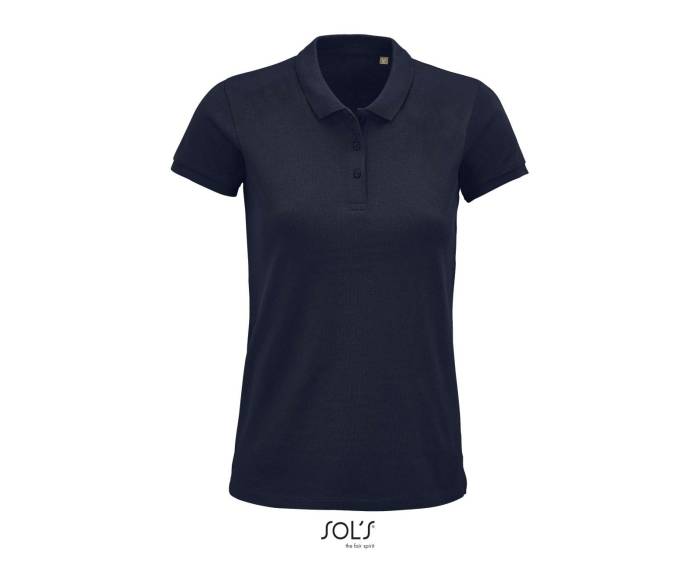 SOL`S PLANET WOMEN - POLO SHIRT - French Navy, #092A3C<br><small>UT-so03575fn-3xl</small>