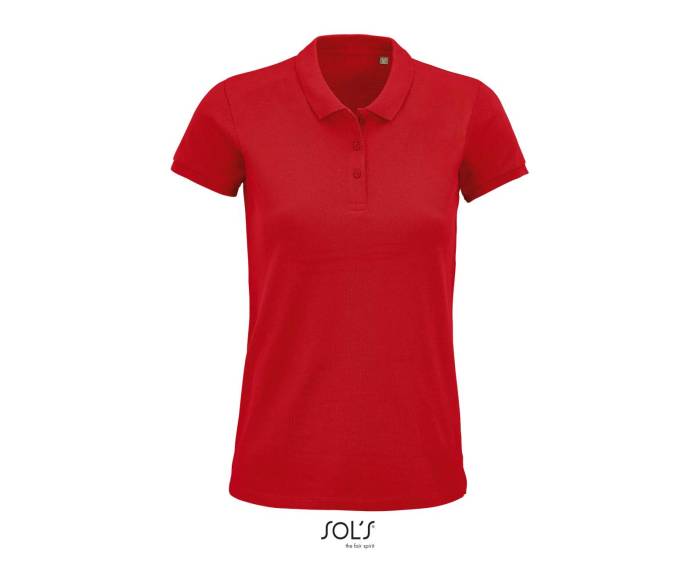 SOL`S PLANET WOMEN - POLO SHIRT - Red, #BB0020<br><small>UT-so03575re-2xl</small>