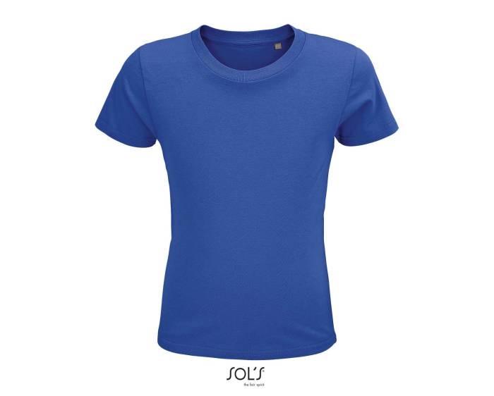 SOL`S CRUSADER KIDS - ROUND-NECK FITTED JERSEY T-SHIRT - Royal Blue, #00428E<br><small>UT-so03580ro-10a</small>