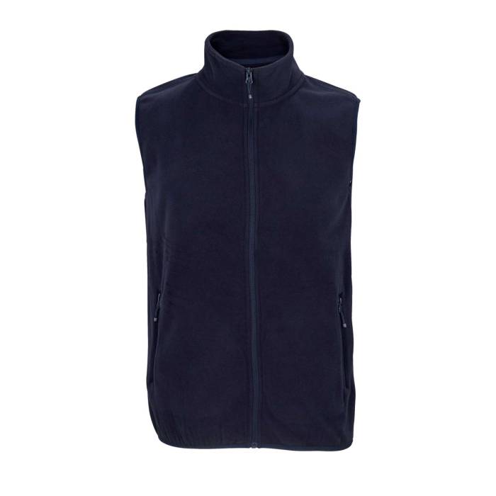 SOL`S FACTOR BW - UNISEX MICROFLEECE ZIP BODYWARMER - Navy, #151D27<br><small>UT-so03822nv-2xl</small>