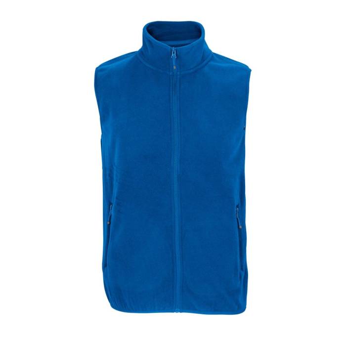 SOL`S FACTOR BW - UNISEX MICROFLEECE ZIP BODYWARMER - Royal Blue, #00428E<br><small>UT-so03822ro-2xl</small>