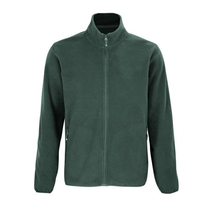 SOL`S FACTOR MEN - MICROFLEECE ZIP JACKET - Forest Green, #565B37<br><small>UT-so03823fo-s</small>