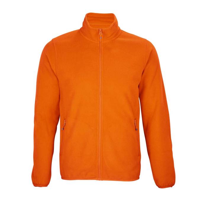 SOL`S FACTOR MEN - MICROFLEECE ZIP JACKET - Orange, #E3520D<br><small>UT-so03823or-2xl</small>