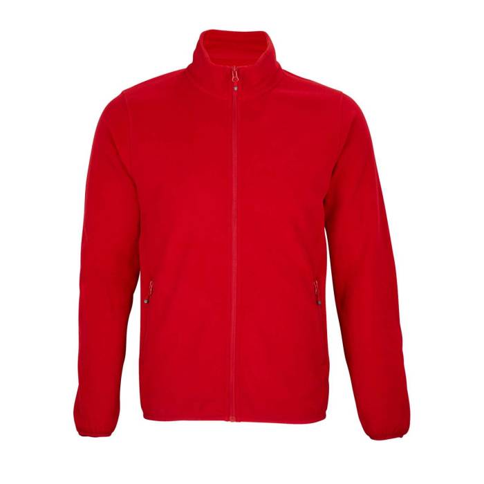 SOL`S FACTOR MEN - MICROFLEECE ZIP JACKET - Red, #BB0020<br><small>UT-so03823re-2xl</small>