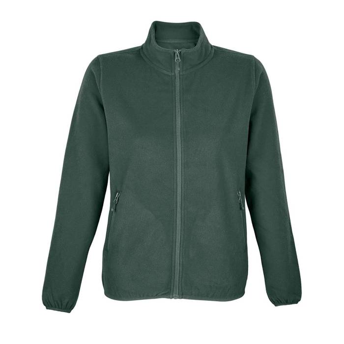 SOL`S FACTOR WOMEN - MICROFLEECE ZIP JACKET - Forest Green, #565B37<br><small>UT-so03824fo-l</small>