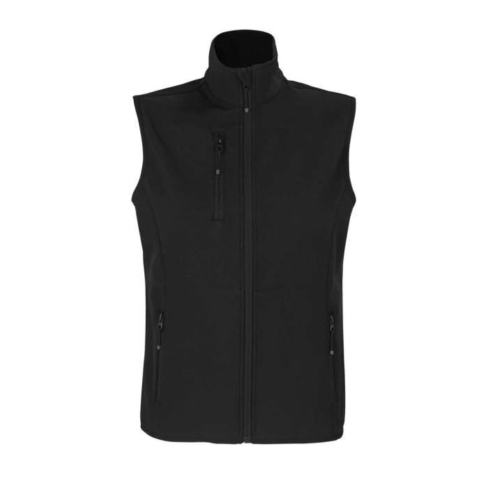 SOL`S FALCON BW WOMEN - SOFTSHELL BODYWARMER - Black, #1A171B<br><small>UT-so03826bl-2xl</small>