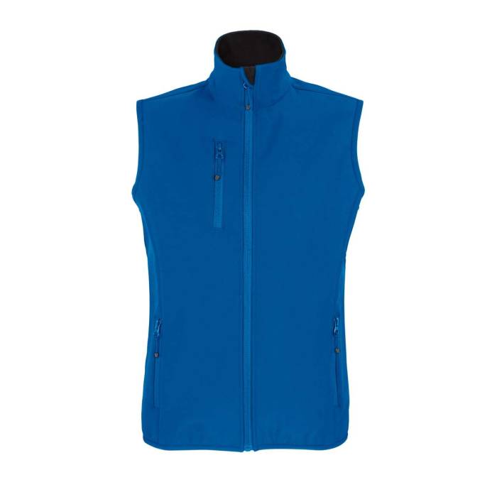 SOL`S FALCON BW WOMEN - SOFTSHELL BODYWARMER - Royal Blue, #00428E<br><small>UT-so03826ro-2xl</small>