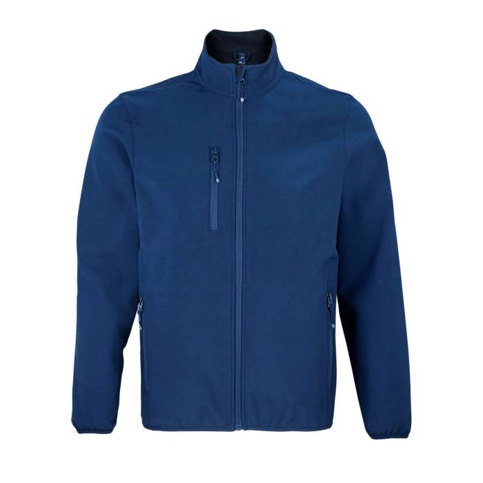 SOL`S FALCON MEN - SOFTSHELL ZIP JACKET - Abyss Blue, #14304B<br><small>UT-so03827aby-2xl</small>