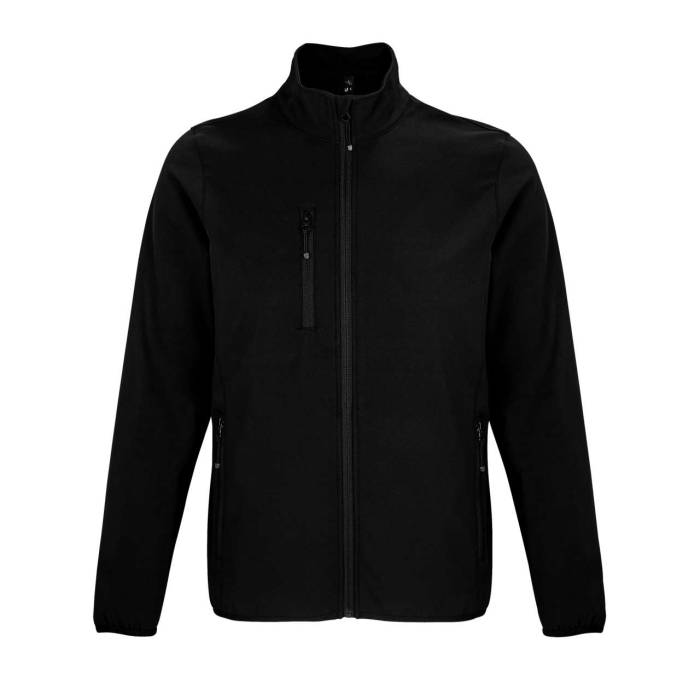 SOL`S FALCON MEN - SOFTSHELL ZIP JACKET - Black, #1A171B<br><small>UT-so03827bl-2xl</small>