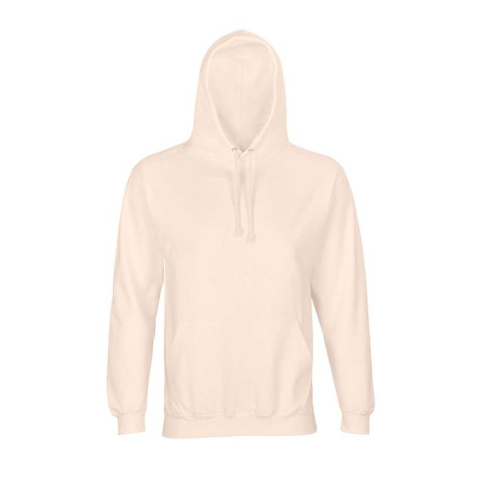 SOL`S CONDOR TUBE - UNISEX HOODED SWEATSHIRT - Creamy Pink, #F3DFD6<br><small>UT-so04181cpi-2xl</small>